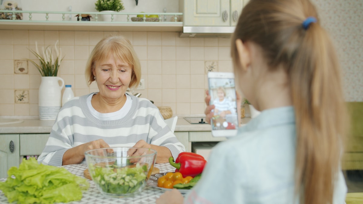 Meal planning for senior women